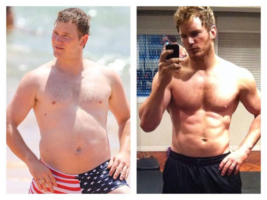 Chris Pratt Before and After