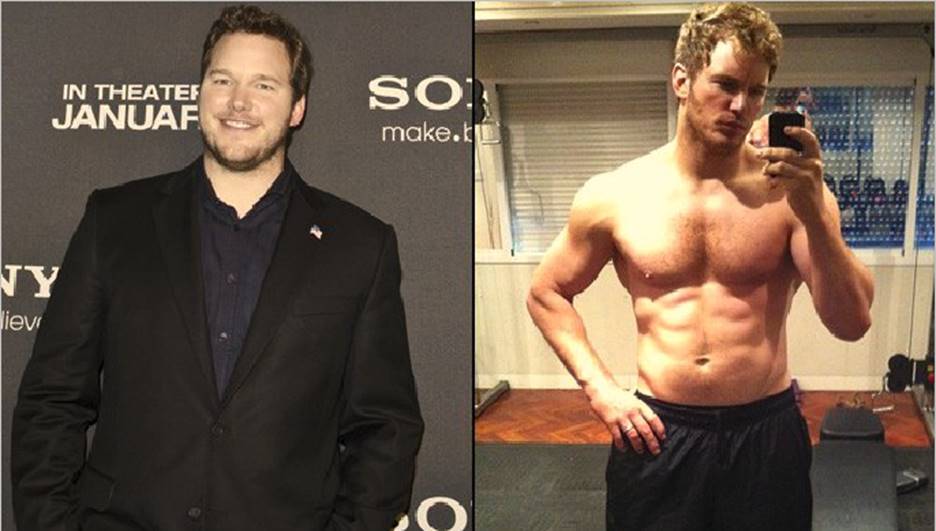 Chris Pratt Before and After